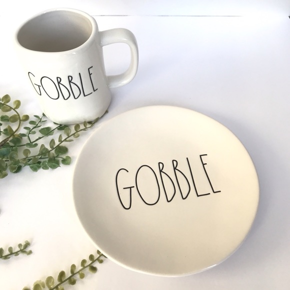 Rae Dunn mug plate set dish coffee cup NEW - Picture 4 of 8